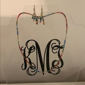Rainbow Necklace Set